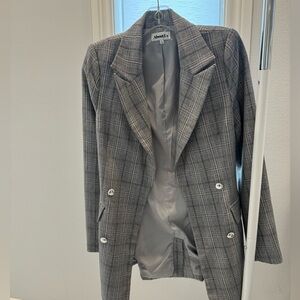 Revolve Plaid Blazer